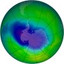 Antarctic Ozone 2005-10-29